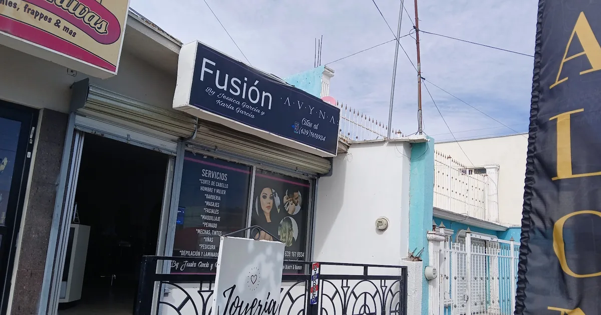 Fusión, salón y barbería