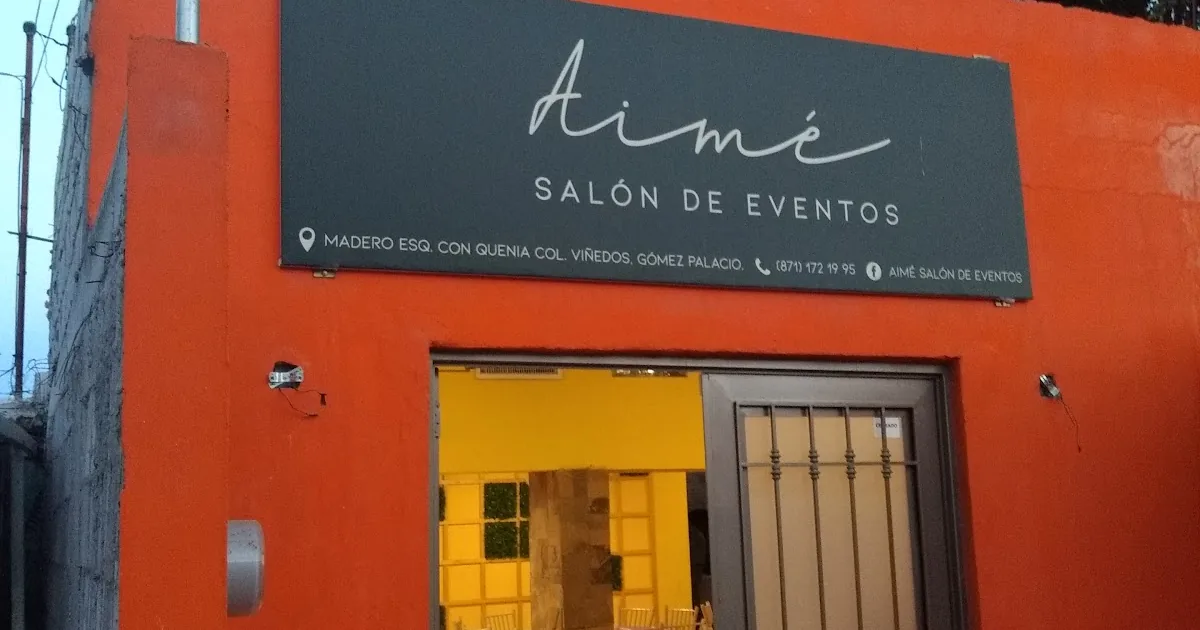 Aimé salón de eventos