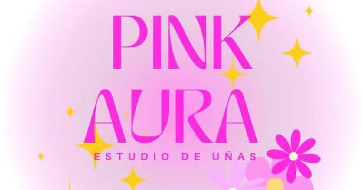 Pink Aura Nails