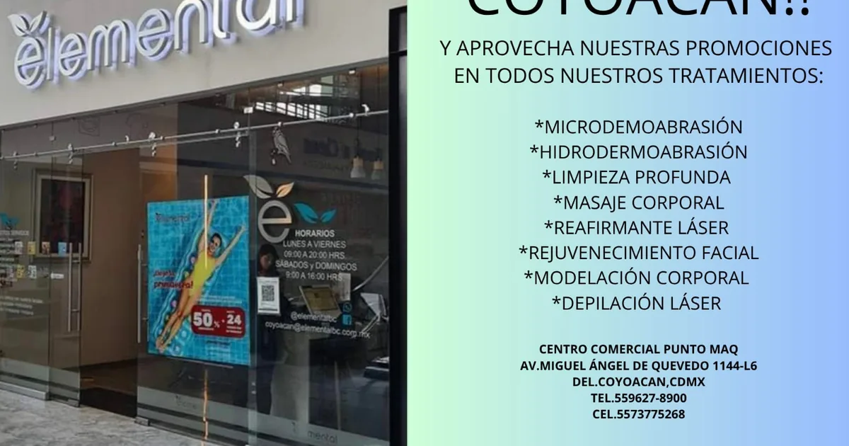 Elemental Beauty Center Coyoacán