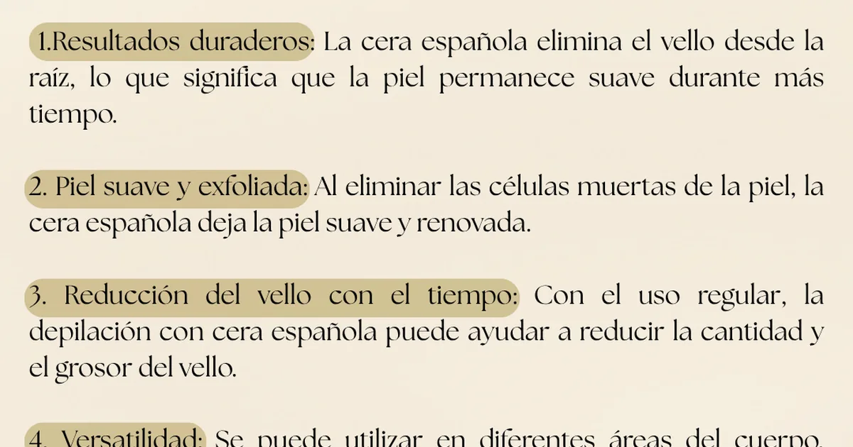 ¡Ay, Cera! Depilaciones