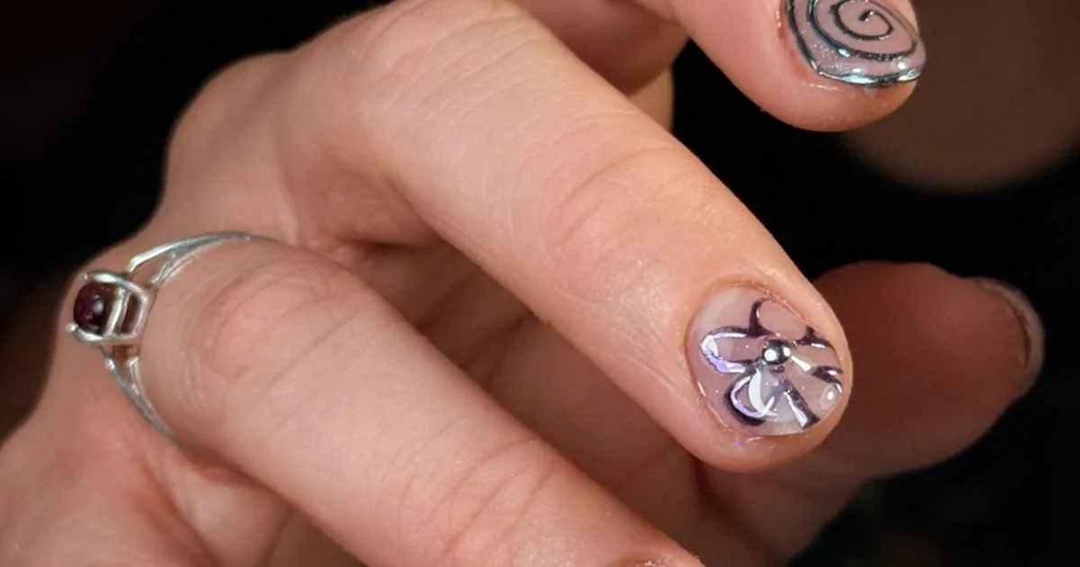 Gel Space Nails