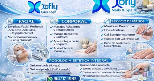 XOFLY NAILS & SPA, negocios en Tapachula, Chiapas